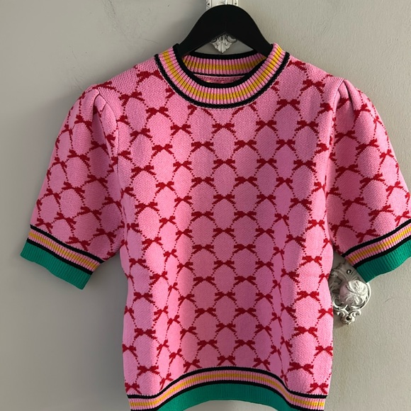 WK0473 pink sweater by THML